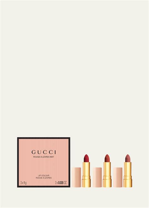 gucci miniature set|Gucci lipstick gift set.